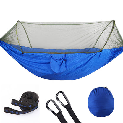 Natures Compass Fully Automatic Quick Opening Hammock With Mosquito Net