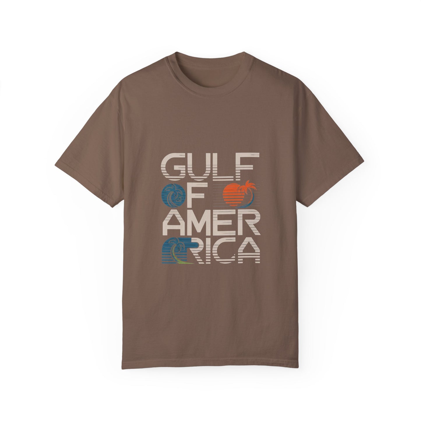 Gulf of America Vintage T-Shirt - Unisex Garment-Dyed Beach Tee