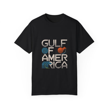 Gulf of America Vintage T-Shirt - Unisex Garment-Dyed Beach Tee