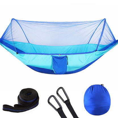 Natures Compass Fully Automatic Quick Opening Hammock With Mosquito Net