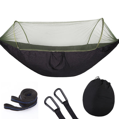 Natures Compass Fully Automatic Quick Opening Hammock With Mosquito Net