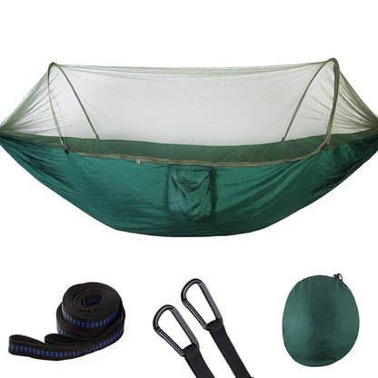 Natures Compass Fully Automatic Quick Opening Hammock With Mosquito Net