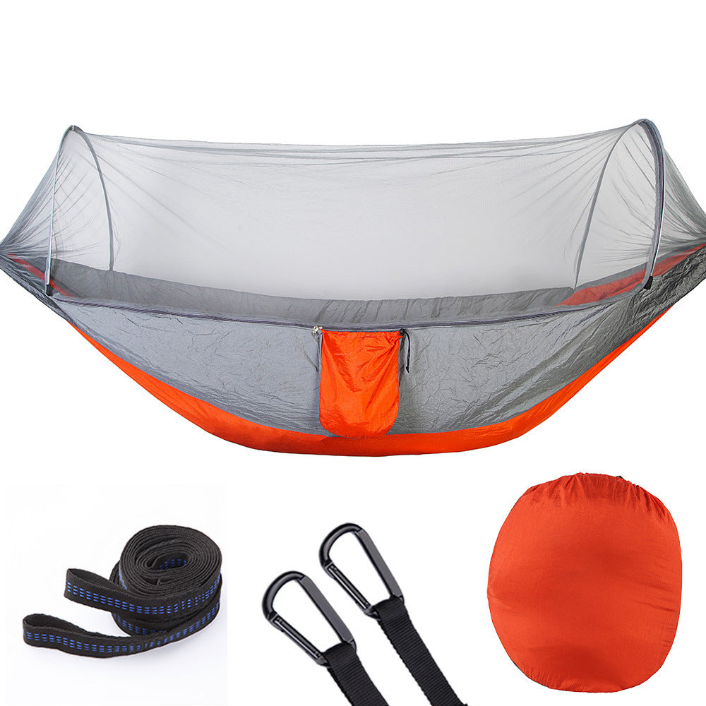 Natures Compass Fully Automatic Quick Opening Hammock With Mosquito Net