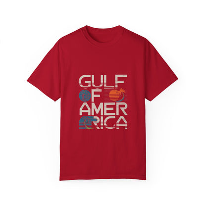 Gulf of America Vintage T-Shirt - Unisex Garment-Dyed Beach Tee