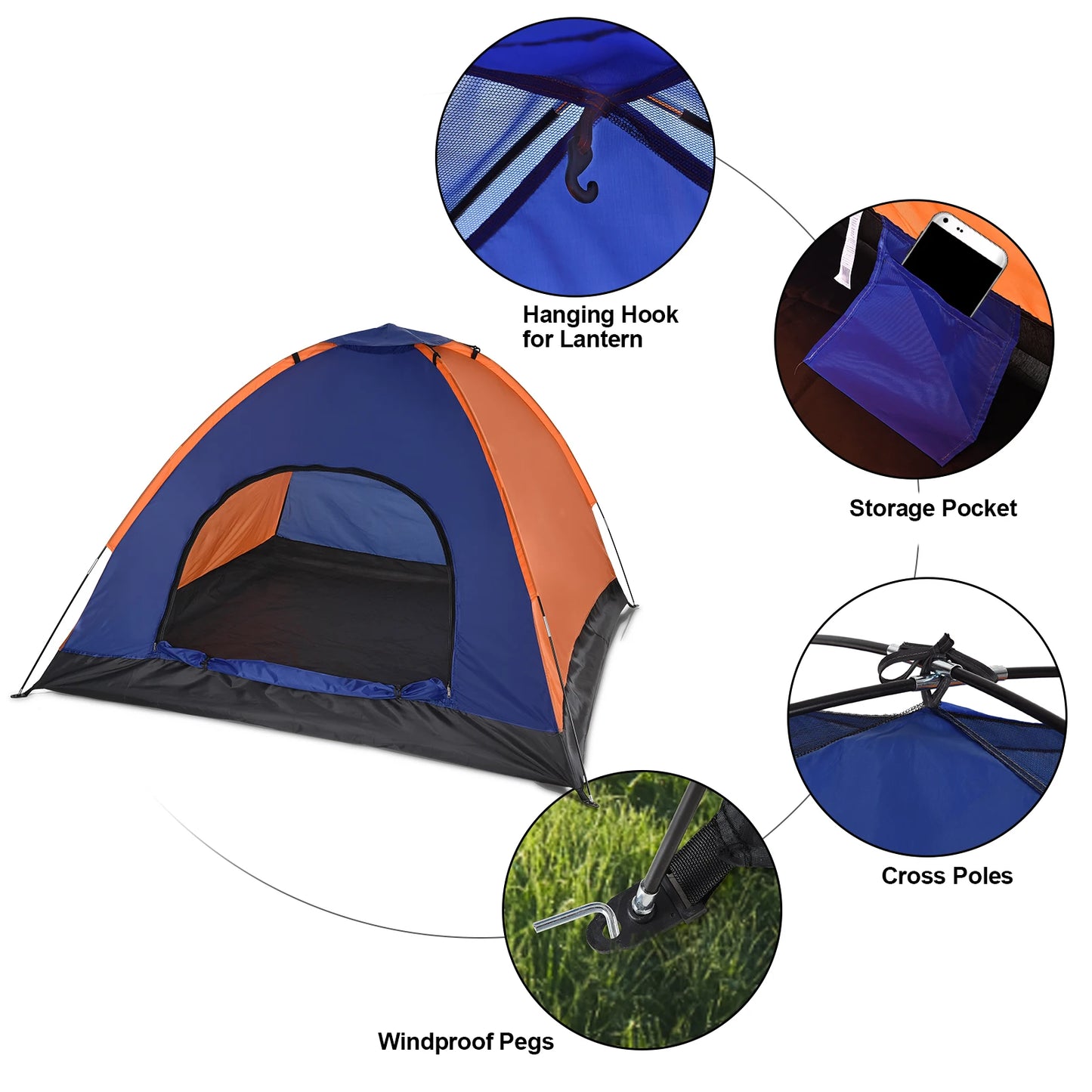 Natures Compass Camping Lightweight Tent