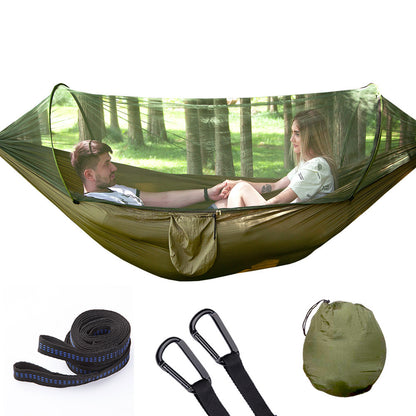 Natures Compass Fully Automatic Quick Opening Hammock With Mosquito Net